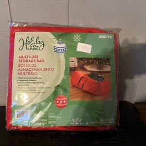 Red Multi-Use Storage Bag